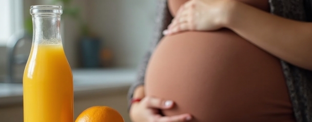 Orangensaft als Folatlieferant in der Schwangerschaft 