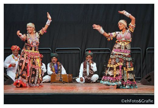 Indische Tanzgruppe Rajasthan 