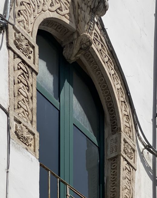 architektonisches Detail in Rodi