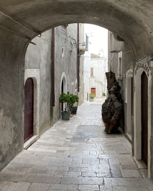 Die Stadt Peschici ist ein von den Slawen gegründetes Fischerdorf in Gargano.